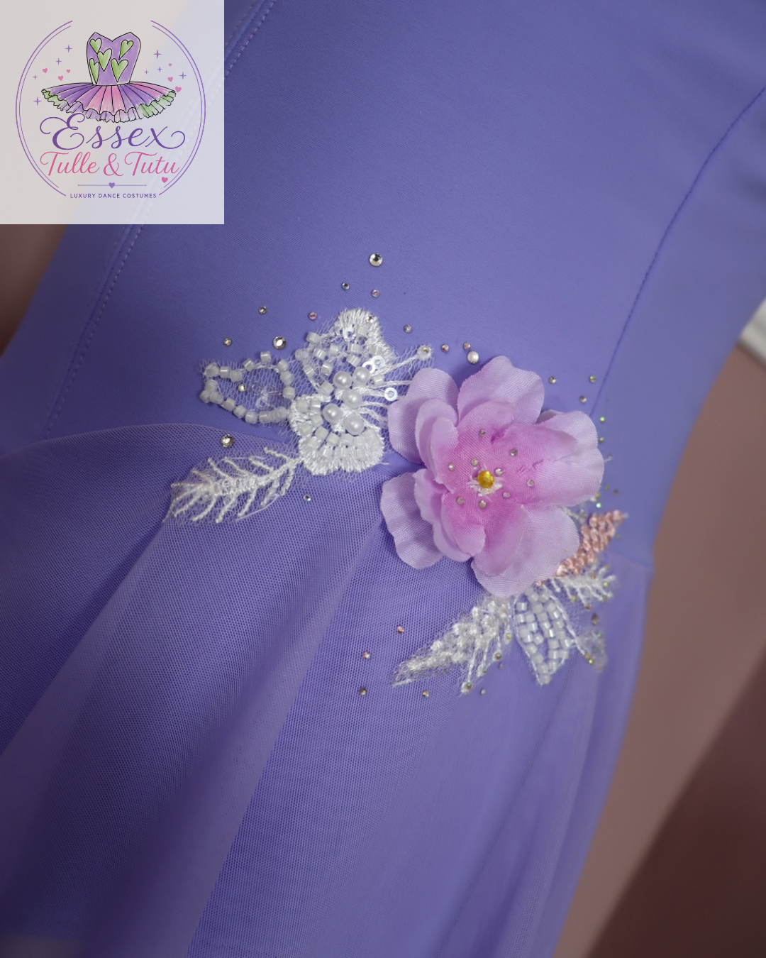 Lyrical Ballet Dress Childs Small Lilac