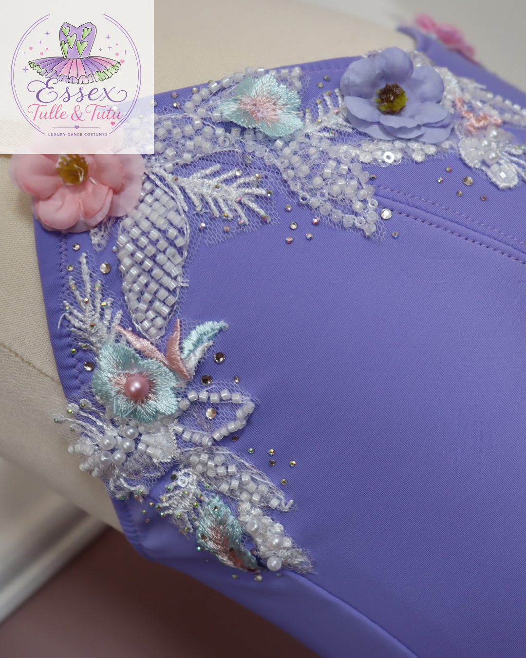 Lyrical Ballet Dress Childs Small Lilac