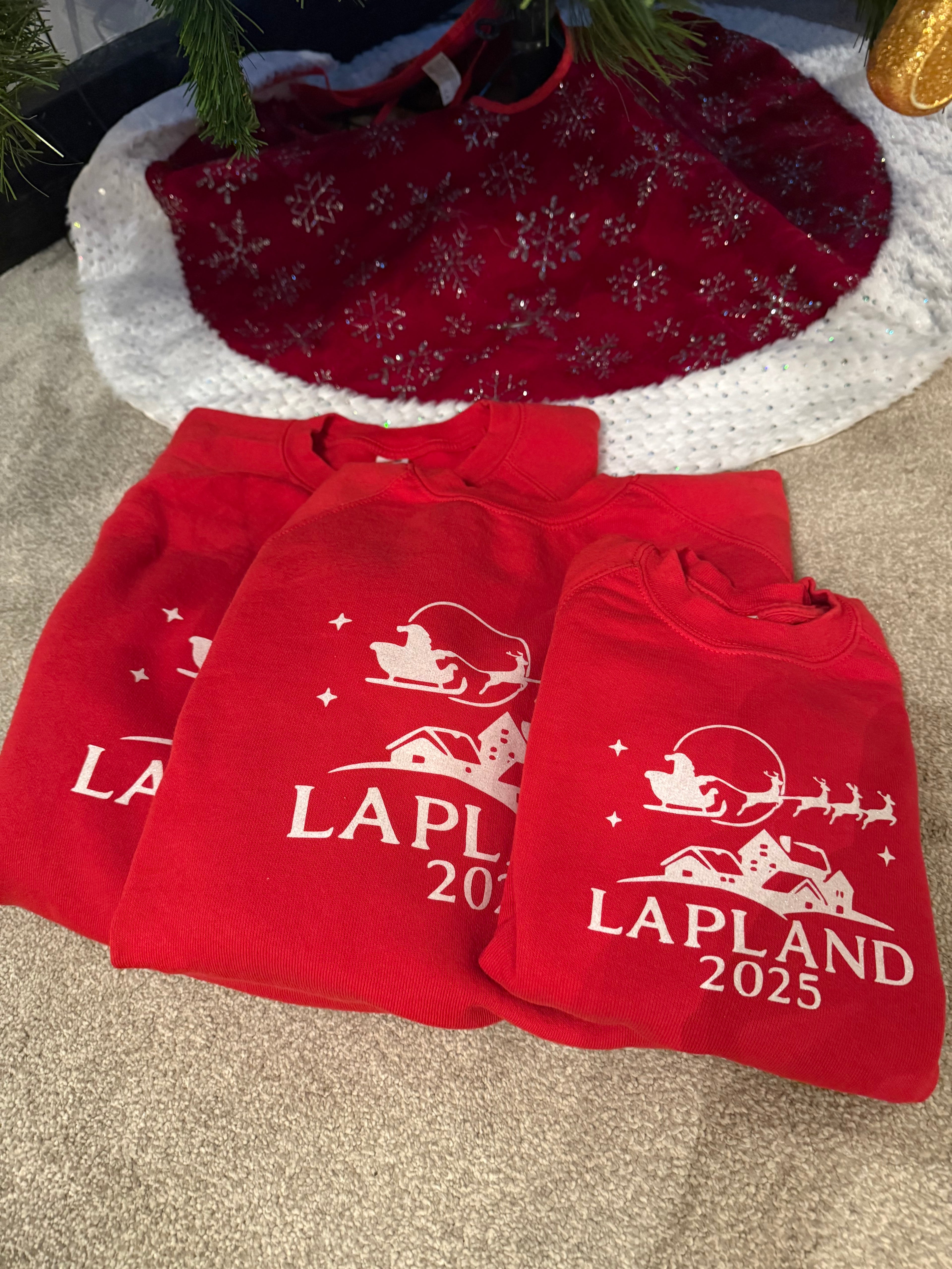 Lapland 2025 family jumpers - adults