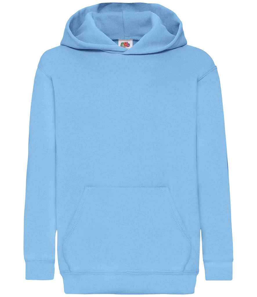 Personalised Pony Hoody Sky Blue with Black Pony Logo and name