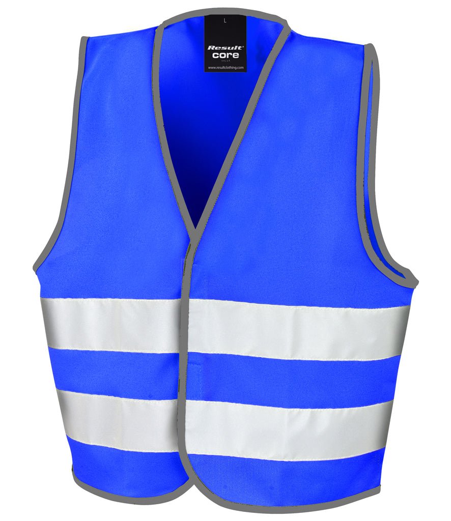 Kids hi vis vest Blue- Prince Please Pass Wide & Slow - Bespoke By Sophia