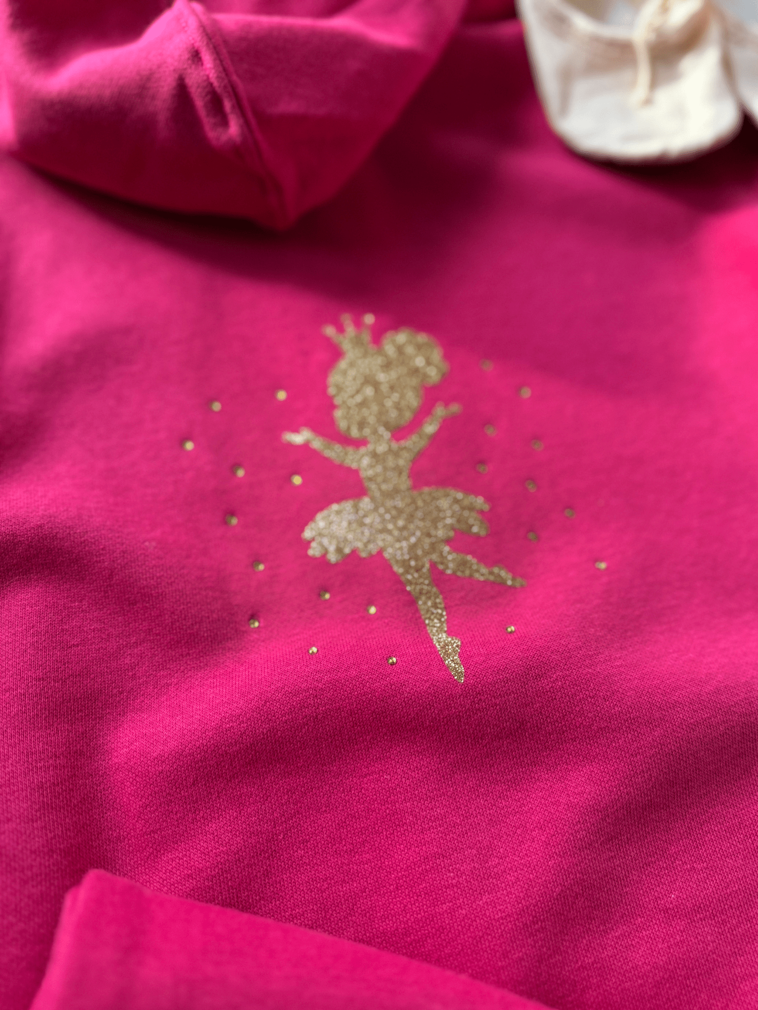 Personalised Ballerina Onesie Hot Pink - Bespoke By Sophia
